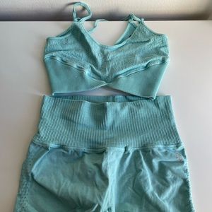 Free people movement set in teal